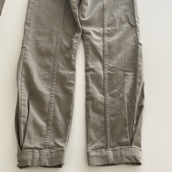 NWOT Sam Edelman, the commander, light green, high, waisted, pants size 25 - Picture 3 of 7